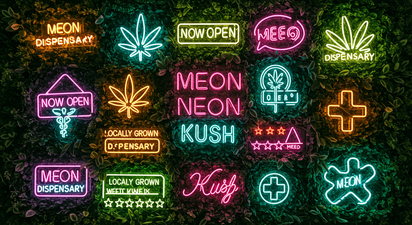 Weed Dispensary Signs