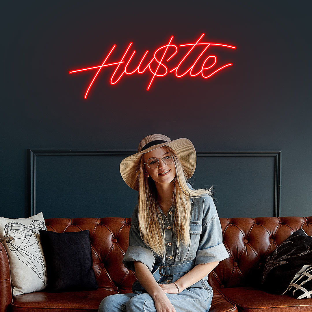 Hustle Neon Sign image 0