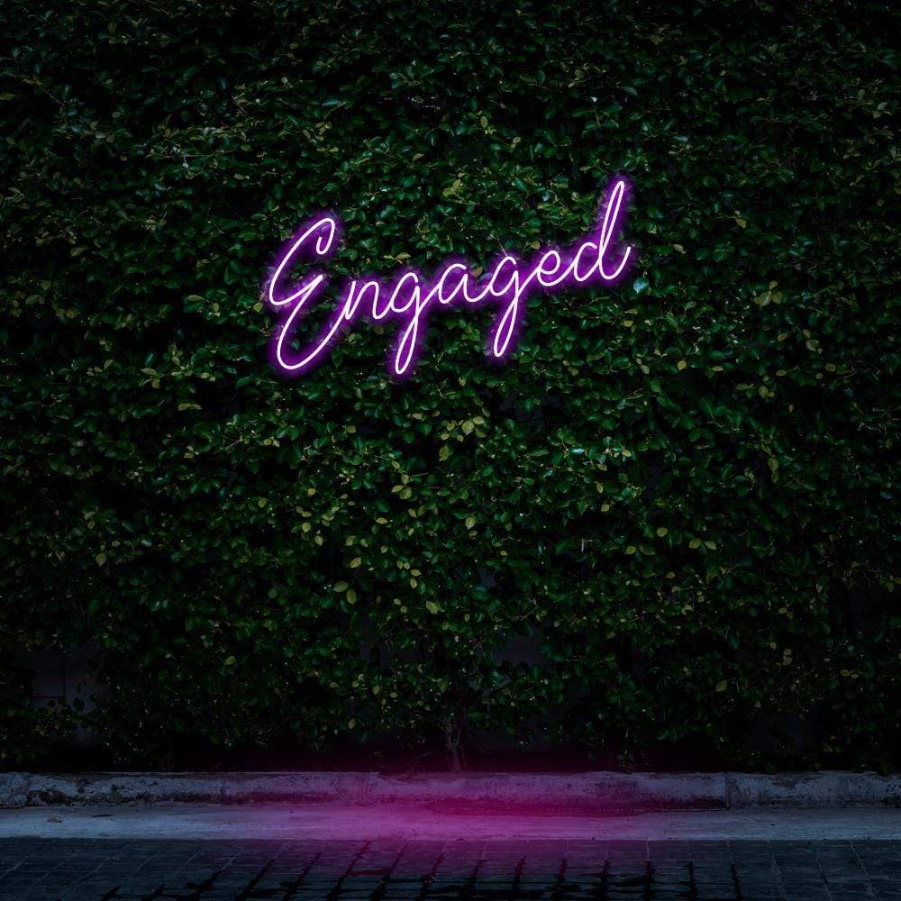 "Engaged" Neon Sign image 4