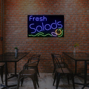 Fresh Salad Multicolor Neon Sign image 0