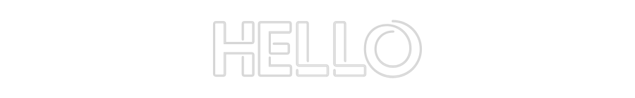 Custom Neon: hello