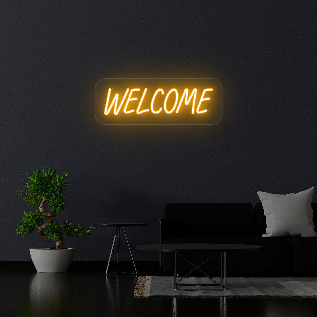 Welcome Neon Sign image 1