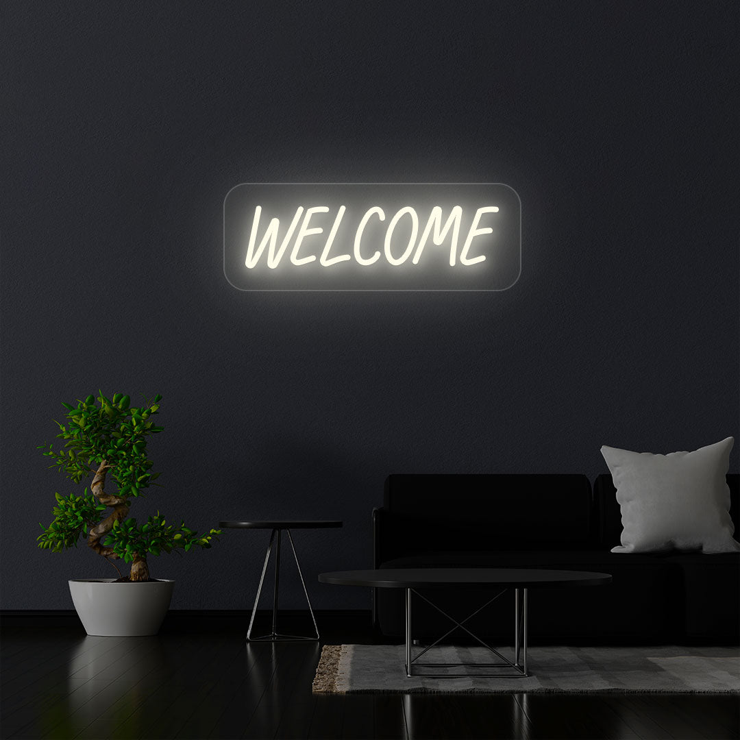 Welcome Neon Sign image 9