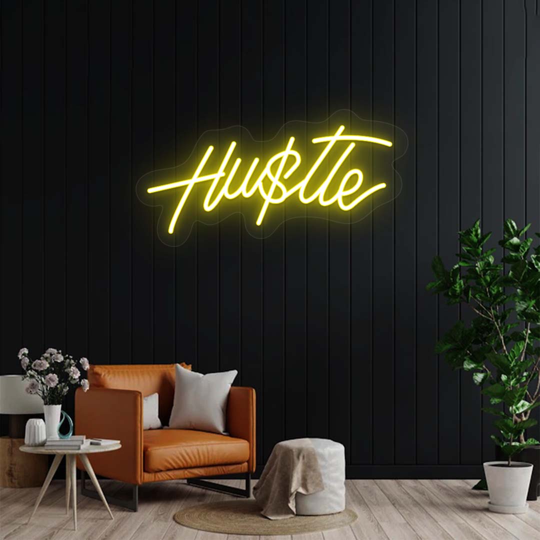 Hustle Neon Sign image 3