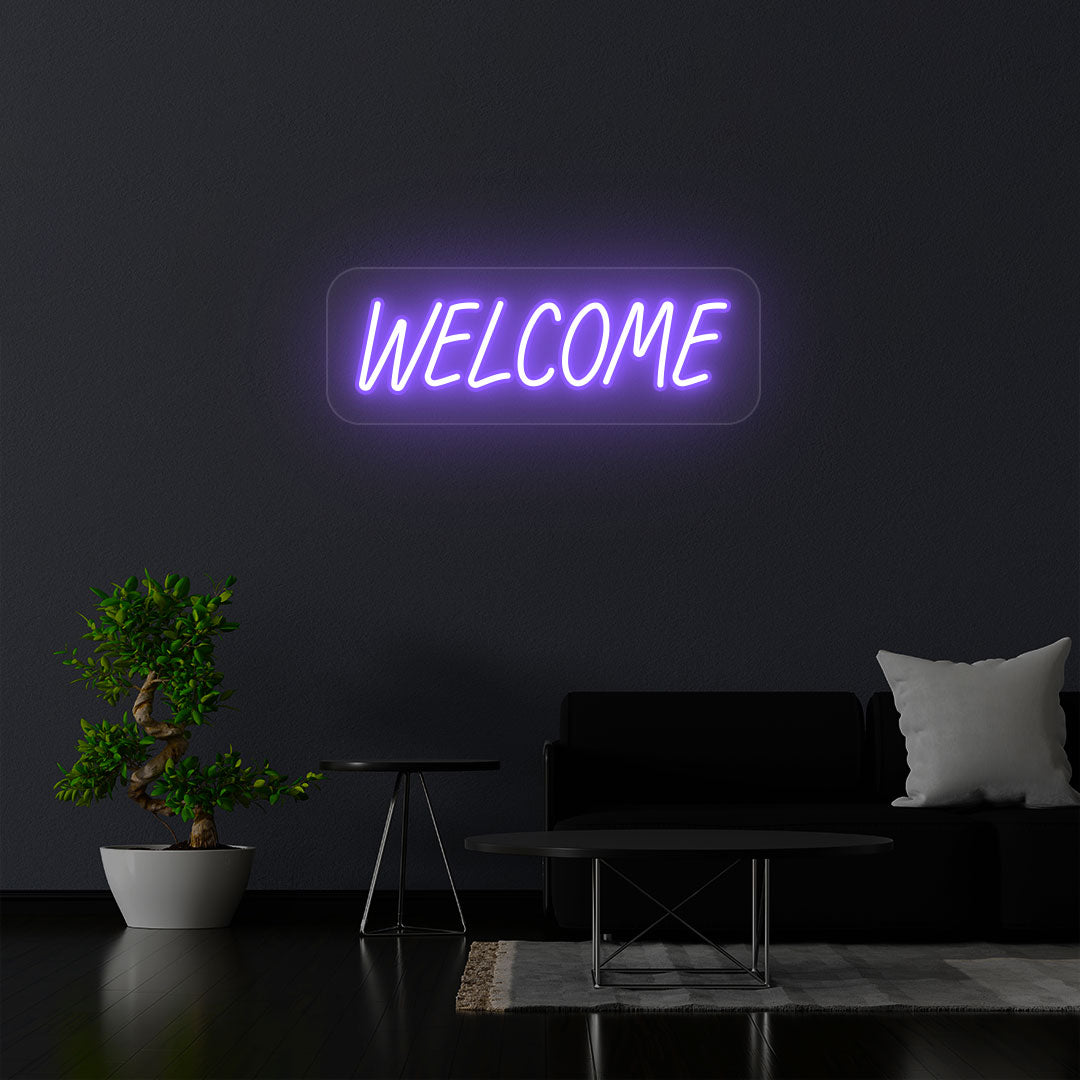 Welcome Neon Sign image 4