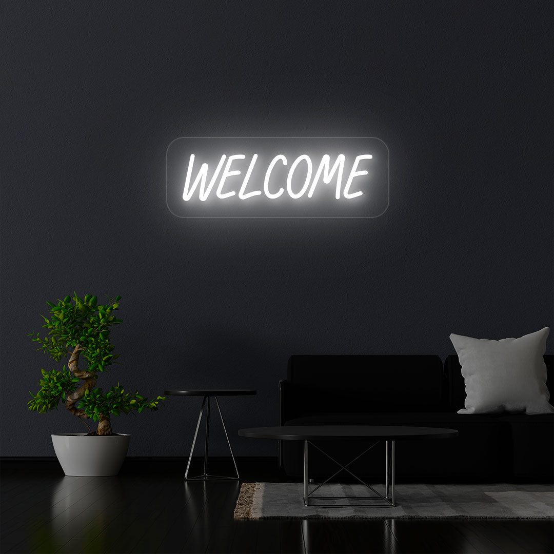 Welcome Neon Sign image 8