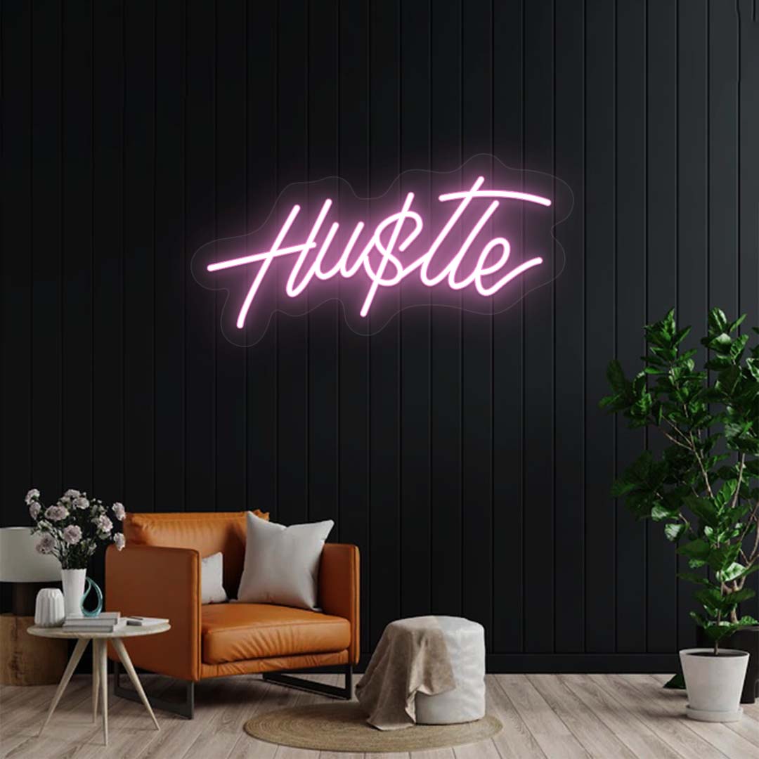 Hustle Neon Sign image 4