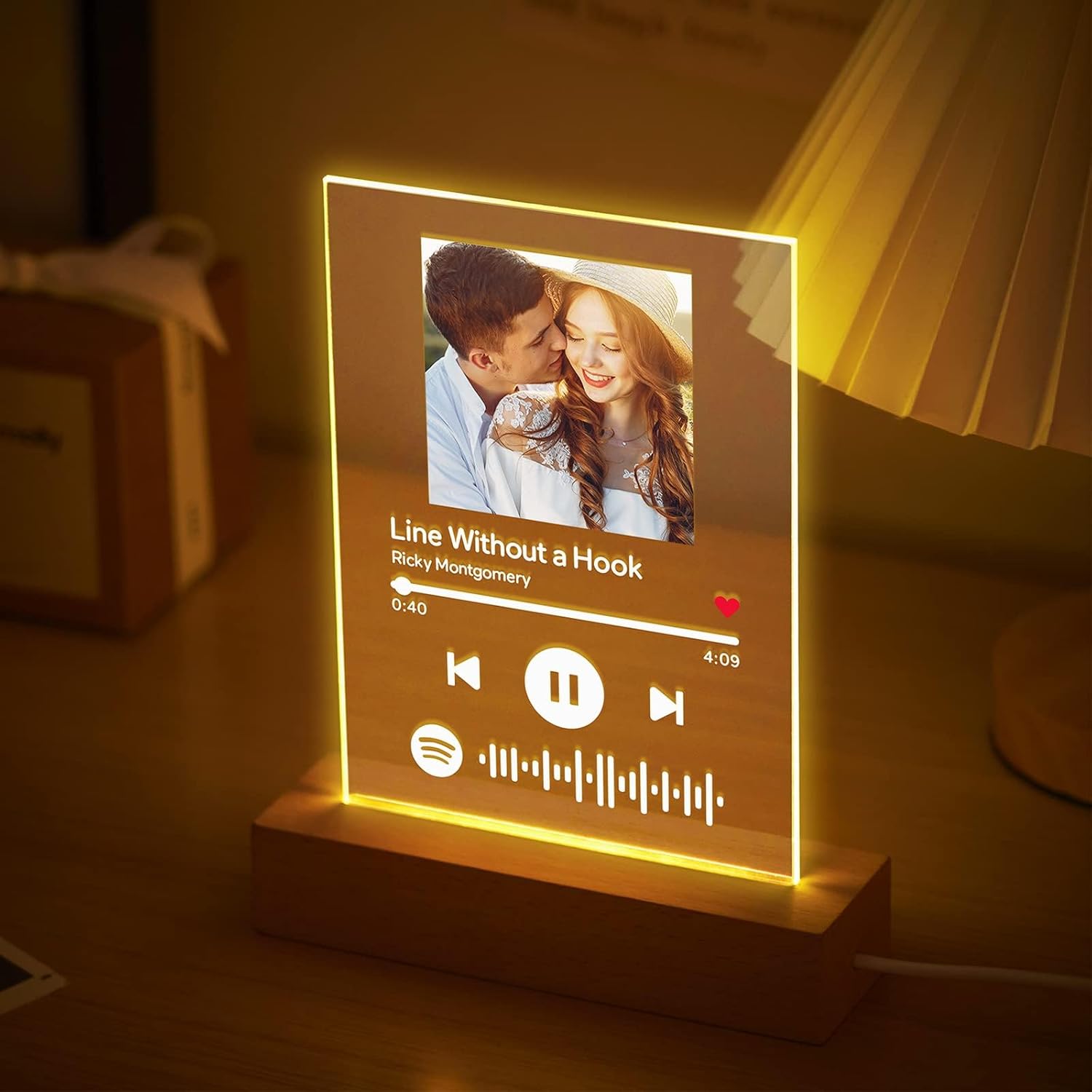 Custom LED Music Moment Plaque