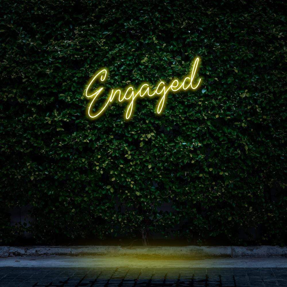 "Engaged" Neon Sign image 8