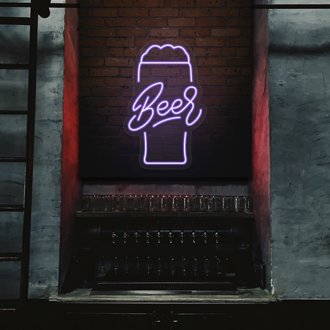 Beer Glass Neon Sign image 9