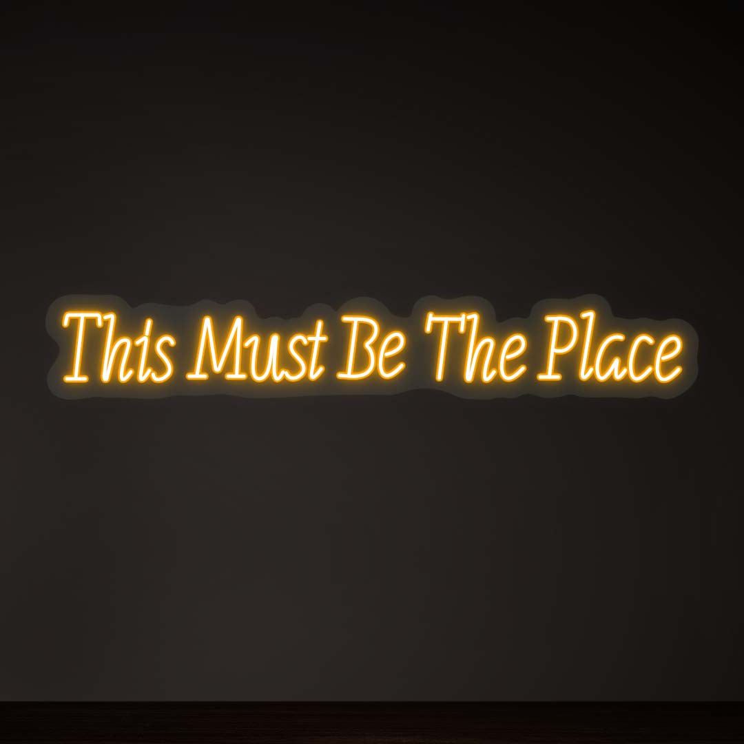 This Must Be The Place Sign image 1