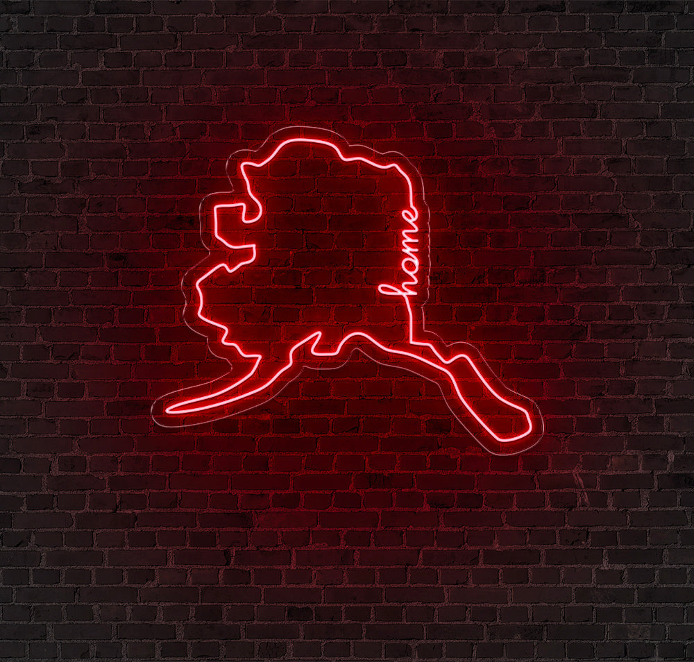 Alaska LED Neon Sign! image 0