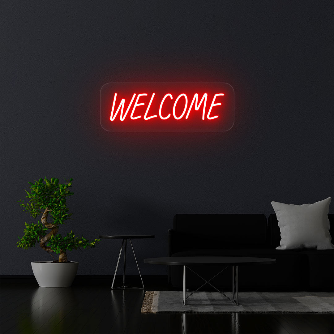 Welcome Neon Sign image 0