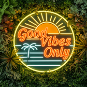 Meon Good Vibes Only Sign