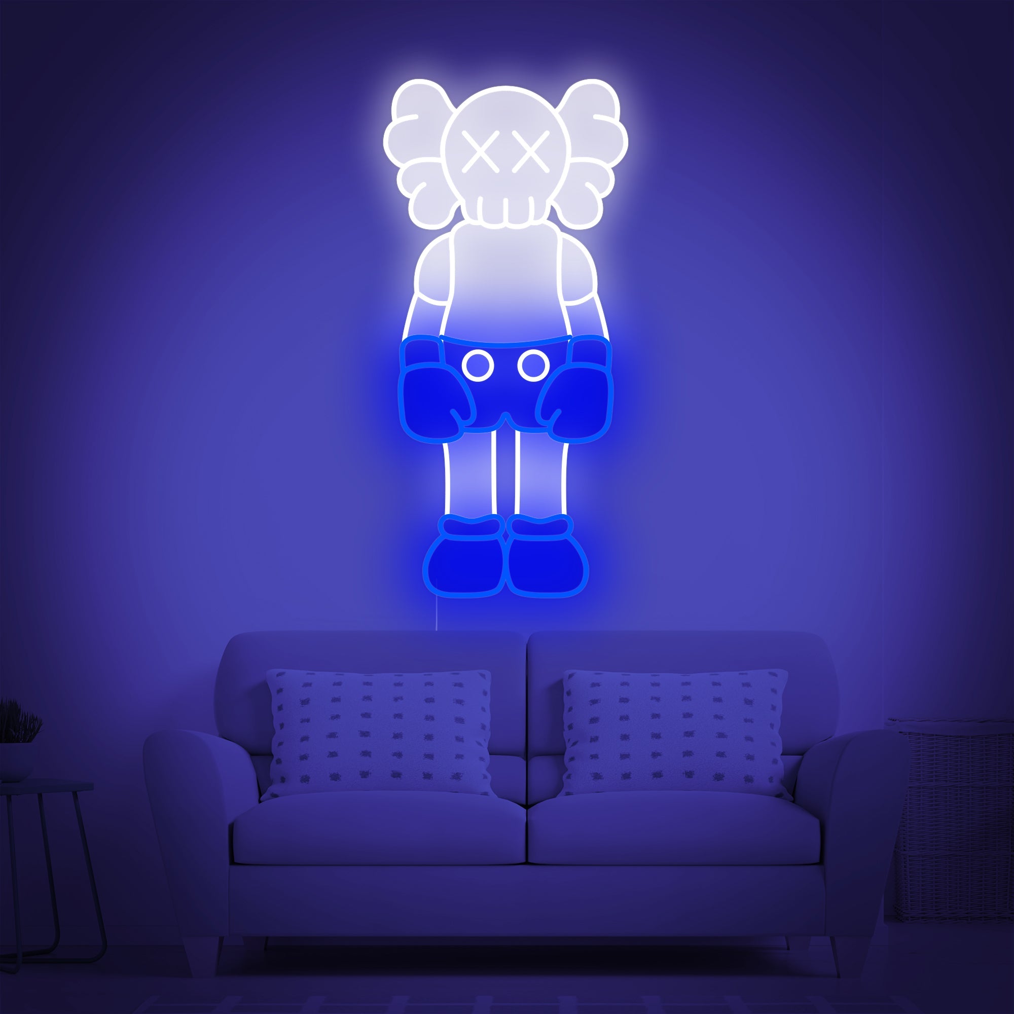 KAWS Figure LED Neon Sign | Street Art Decor