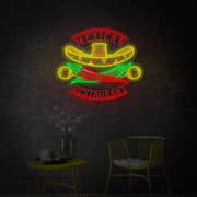 Fiesta Elements LED Neon Sign | Mexican Restaurant Art