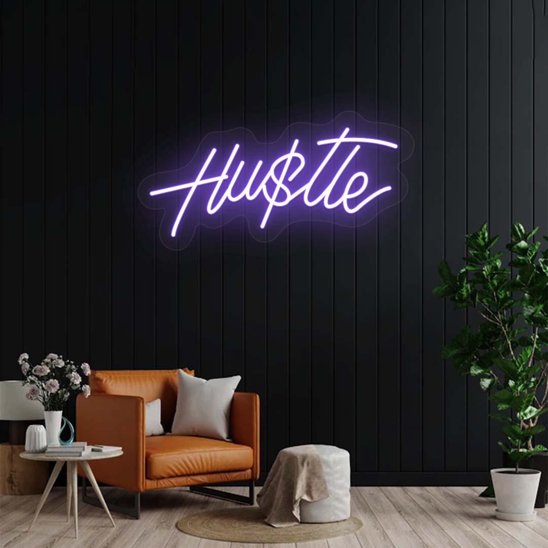 Hustle Neon Sign image 5