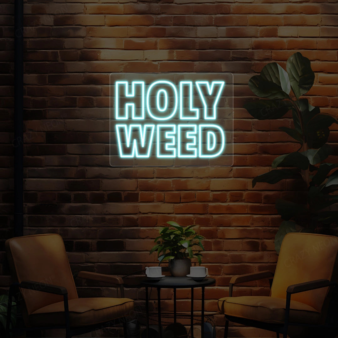 Holy Weed Neon Sign image 7