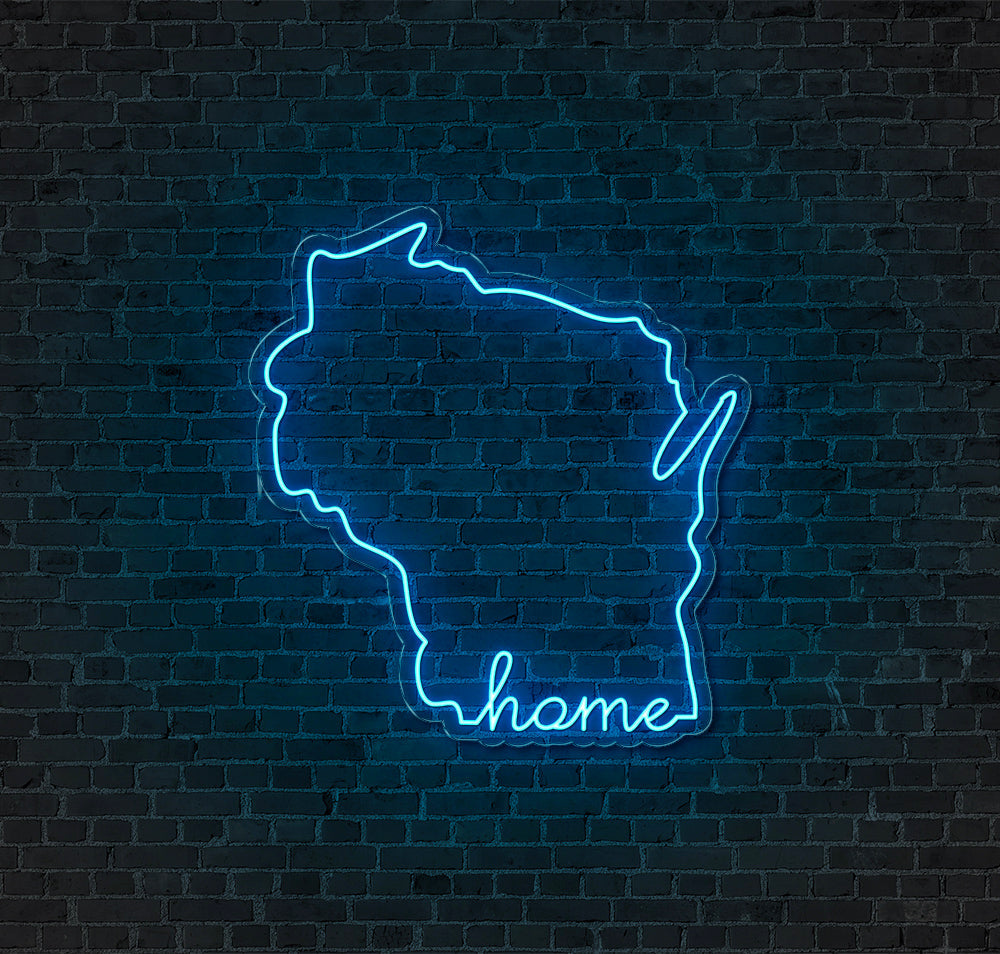 Wisconsin LED Neon Sign! image 0