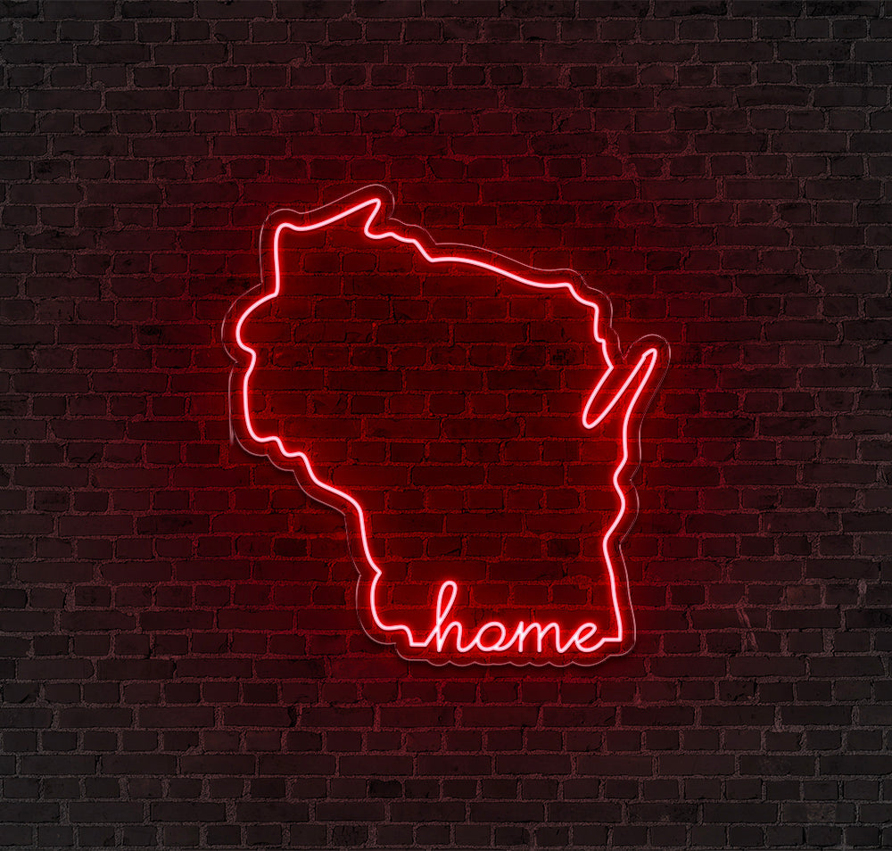 Wisconsin LED Neon Sign! image 1