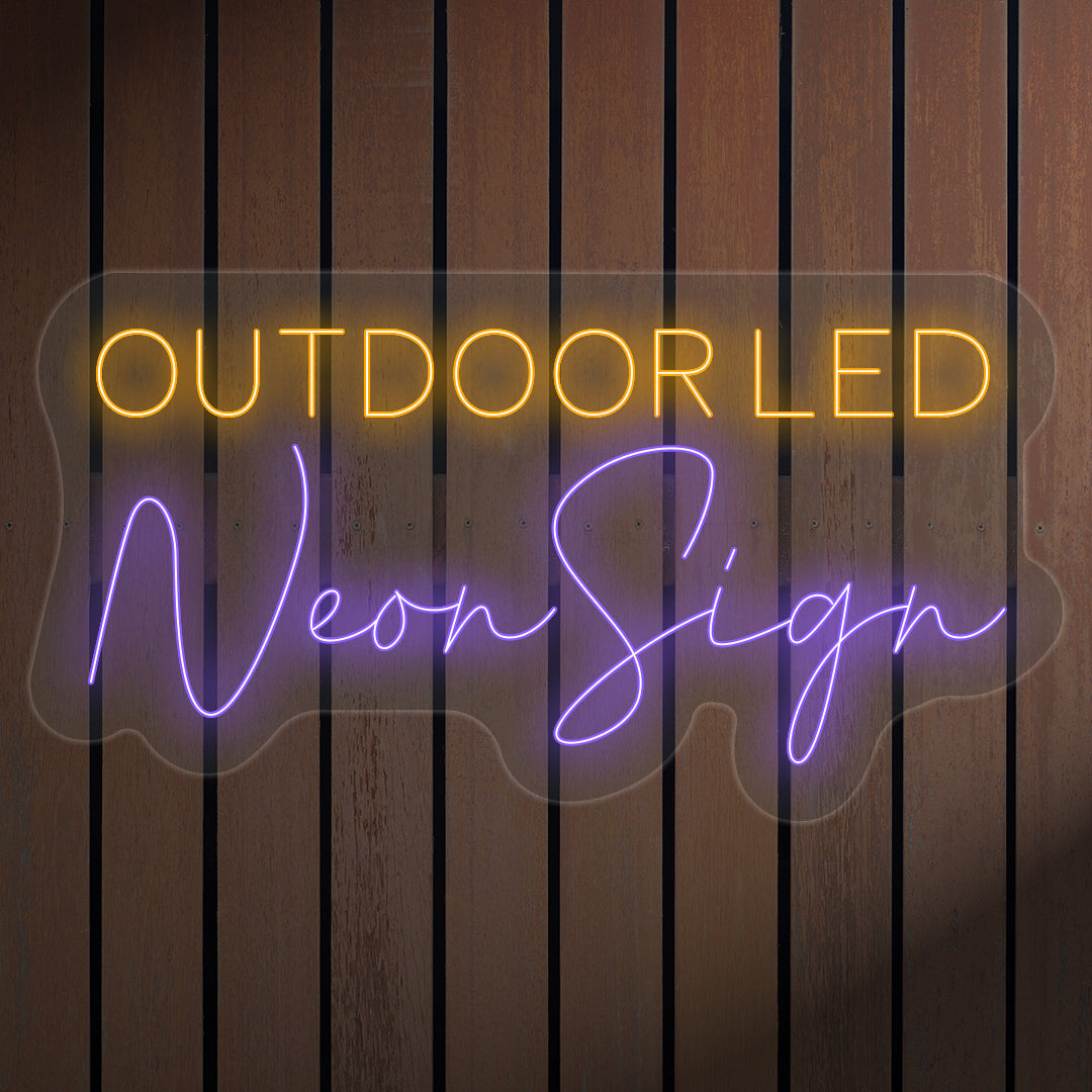 Custom Outdoor Neon Sign image 0