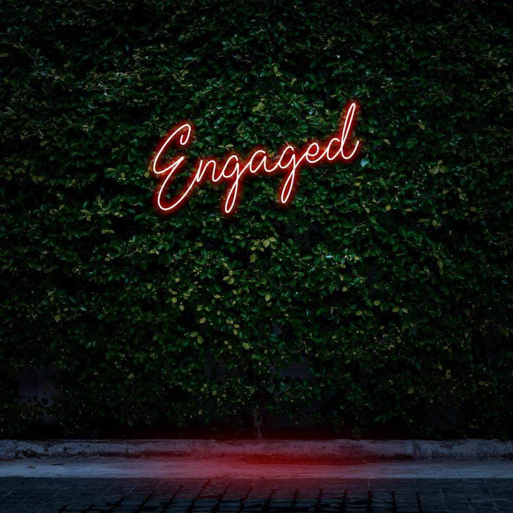 "Engaged" Neon Sign image 0