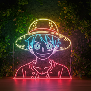 One Piece Monkey D. Luffy Neon Sign